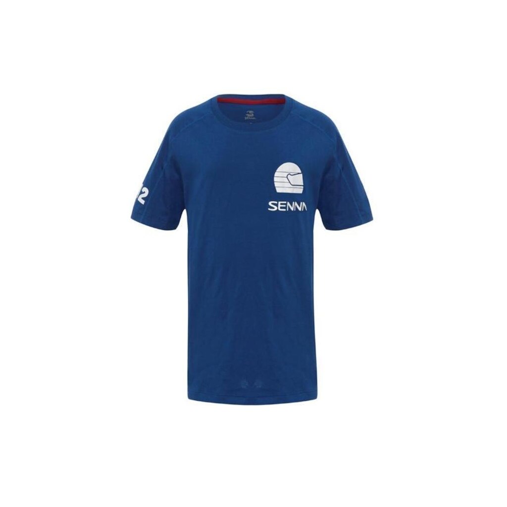Camiseta Infantil Helmet Ayrton Senna