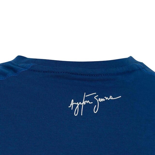 Camiseta Infantil Helmet Ayrton Senna
