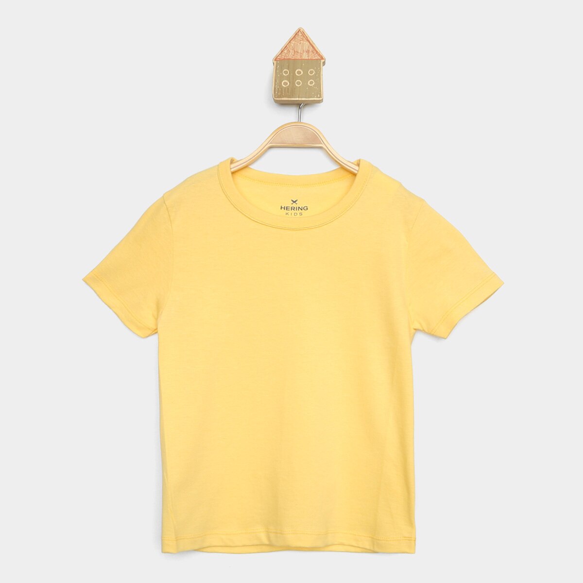 Menor preço em Camiseta Infantil Hering Básica Manga Curta Masculina