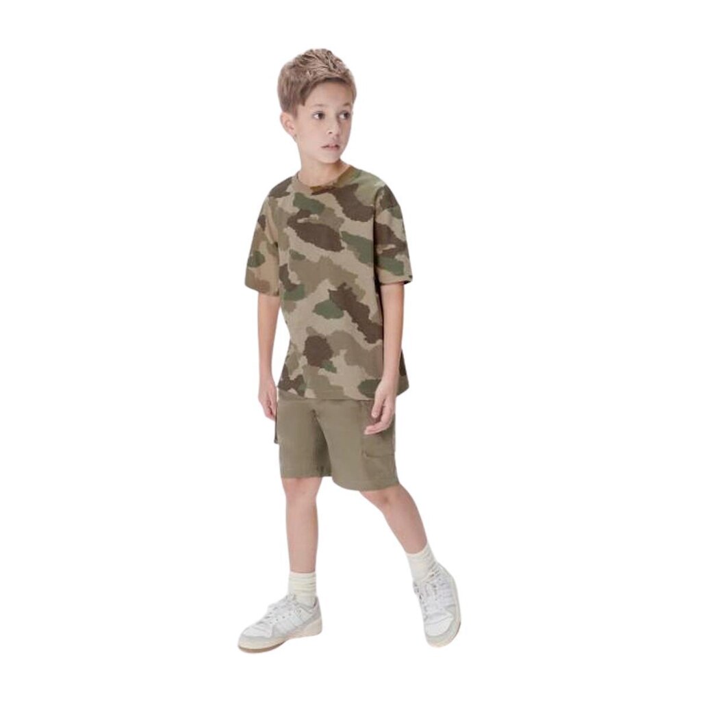 Camiseta Infantil Hering Oversized Estampada Menino