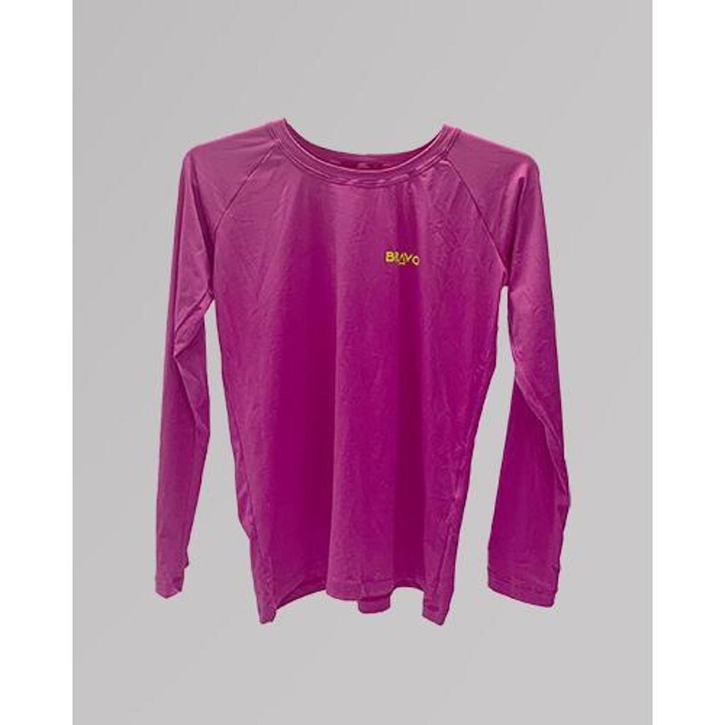 Camiseta Infantil Inconfundível Manga Longa Rosa