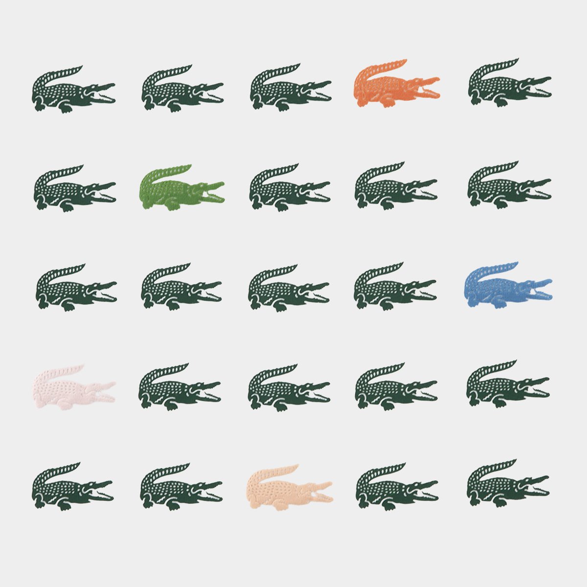Camiseta Infantil Lacoste Croc Grid Menino - 4