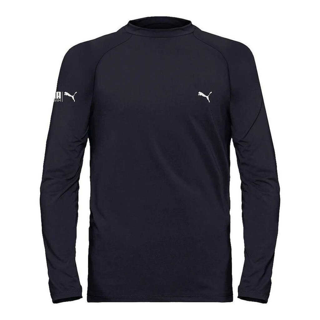 Camiseta Infantil Manga Longa Proteção Uv50+ Puma