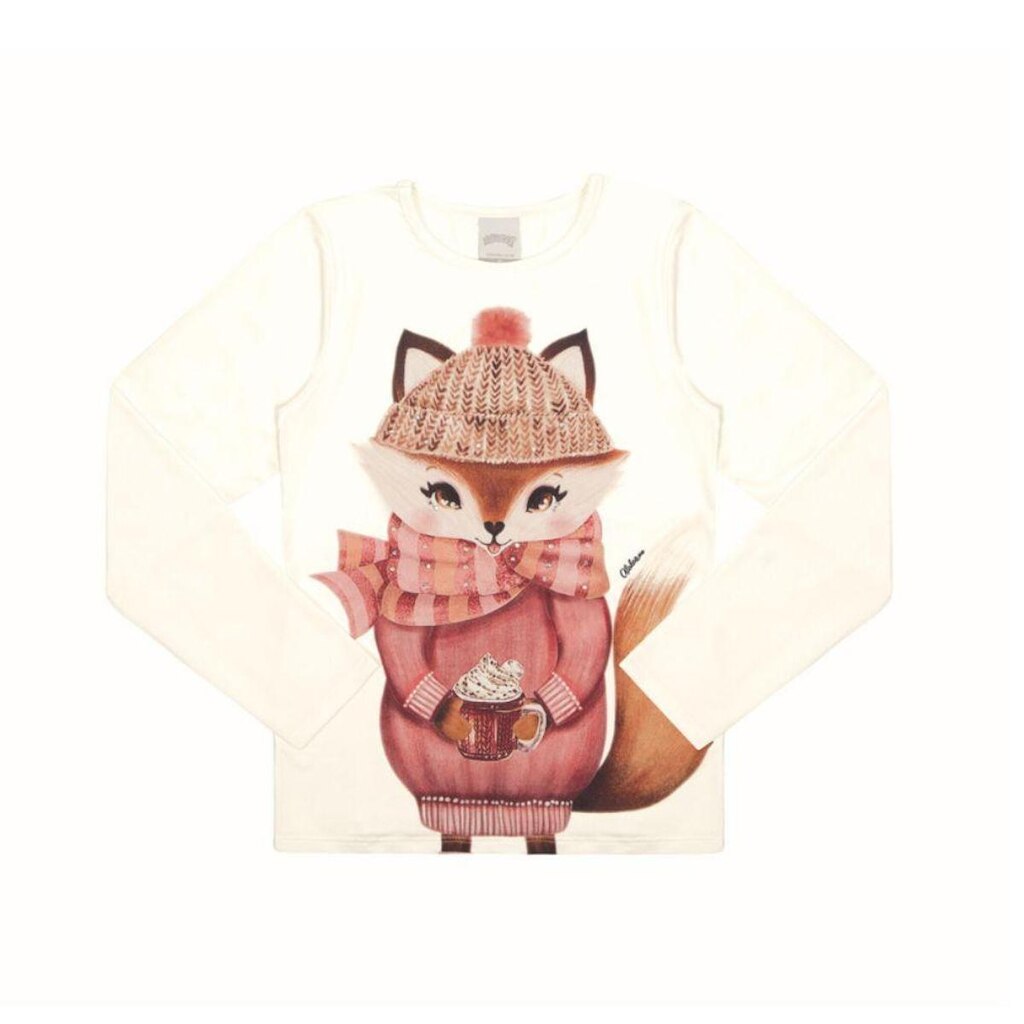 Camiseta infantil menina Alakazoo ref 67927