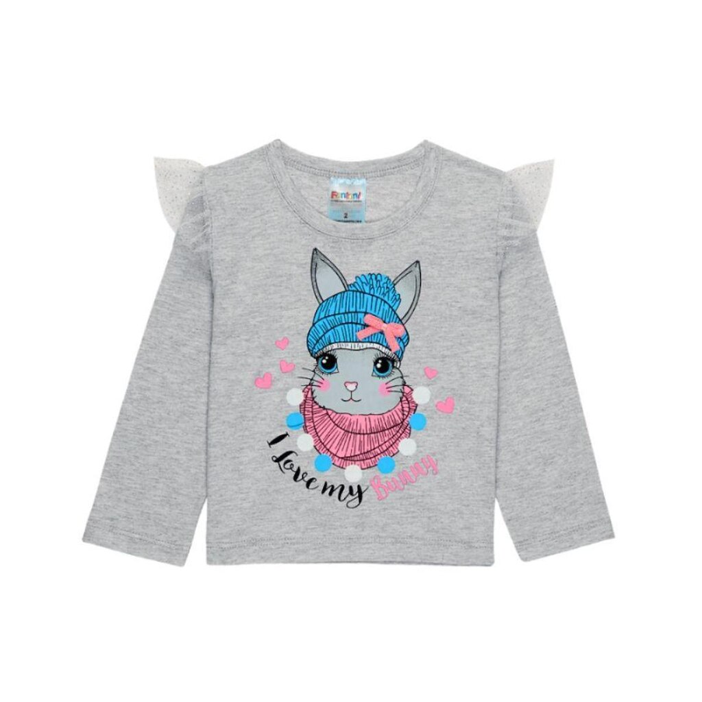 Camiseta infantil menina manga curta ref 3105