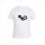 Camiseta Infantil Menino Algodão Futebol Casual Dia a Dia - Branco