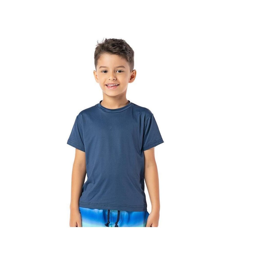 Camiseta Infantil Menino Com Proteção Uv