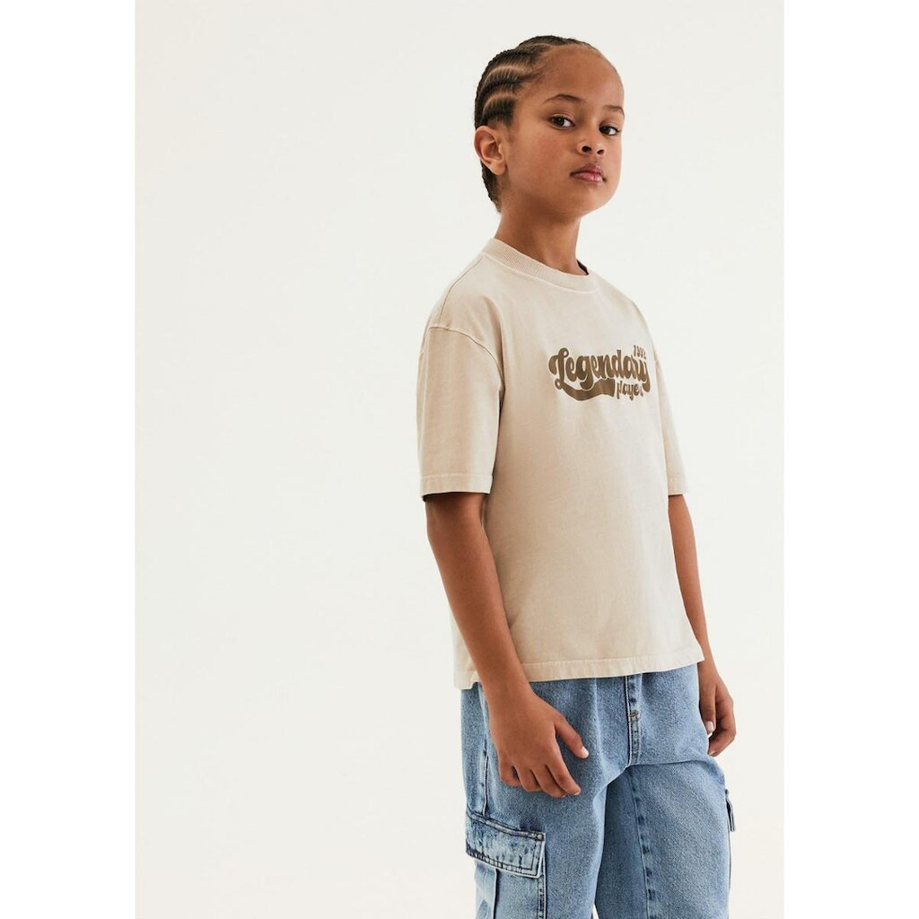Camiseta Infantil Menino Estampada Em Algodão