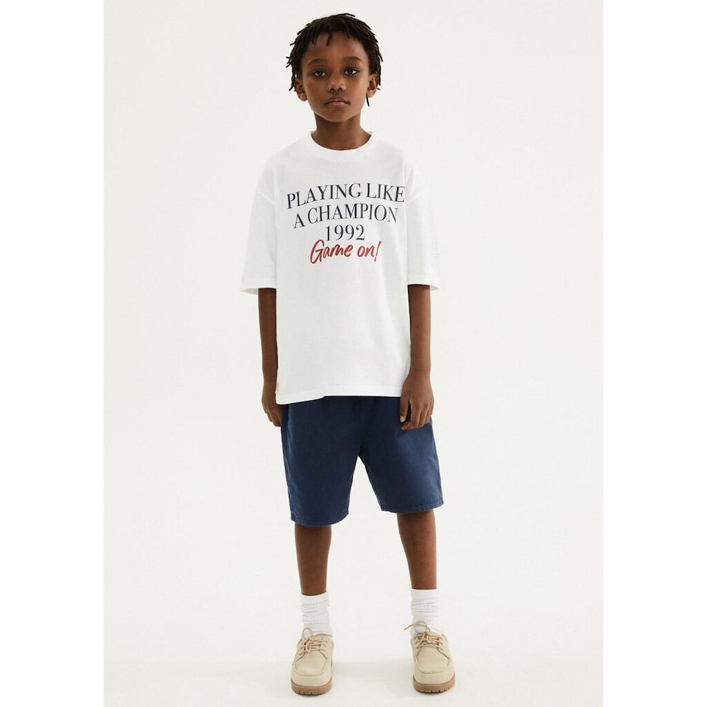 Camiseta Infantil Menino Oversized Estampada