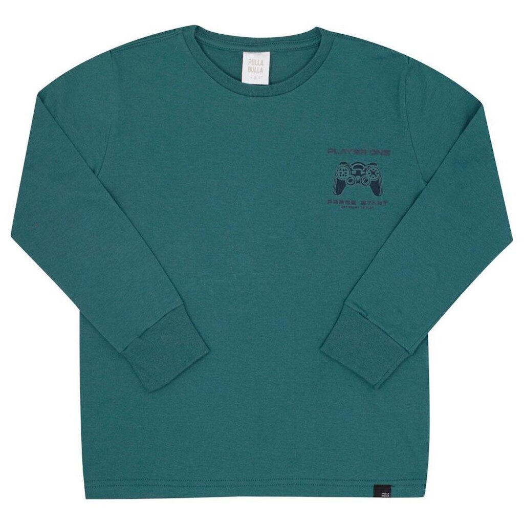 Camiseta Infantil Menino - Verde - 52858-621