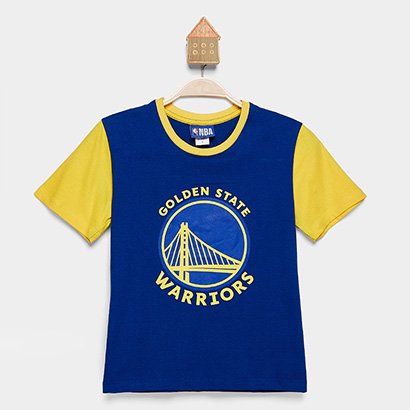 Camiseta Infantil NBA Golden State Warriors - Unissex