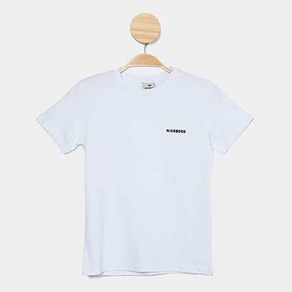 Camiseta Infantil Nicoboco Básica Menino - Masculino