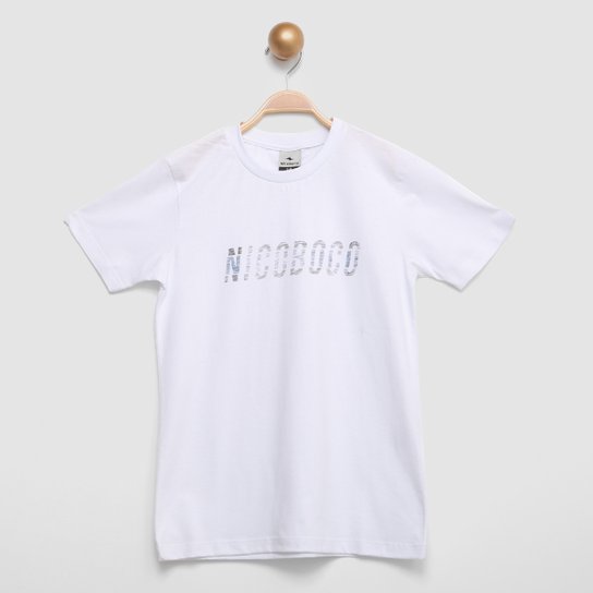 Camiseta Infantil Nicoboco Cabo Masculina - Branco é boa?