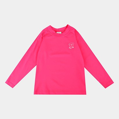 Camiseta Infantil Pingo Lelê Manga Longa Feminina - Feminino