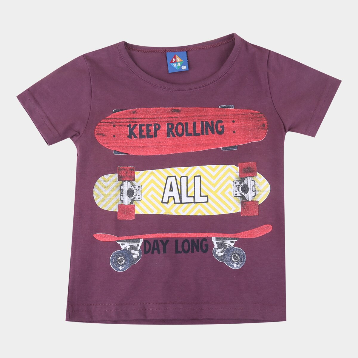 camiseta infantil skate