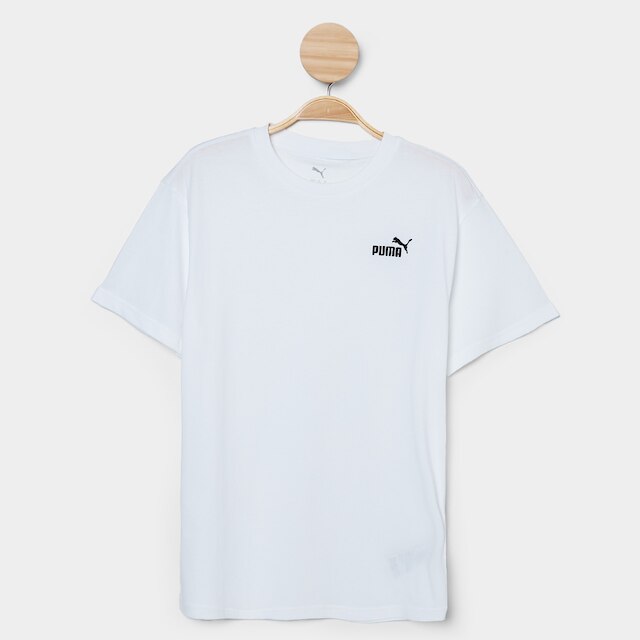 Camiseta Infantil Puma Ess Small No. 1 Menino