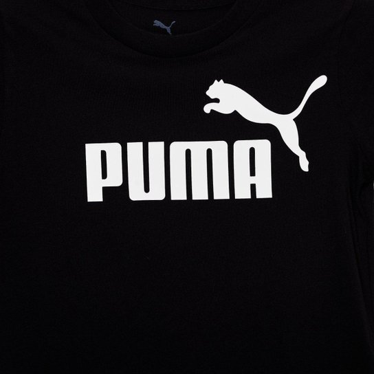 Camiseta Infantil Puma Logo Menino