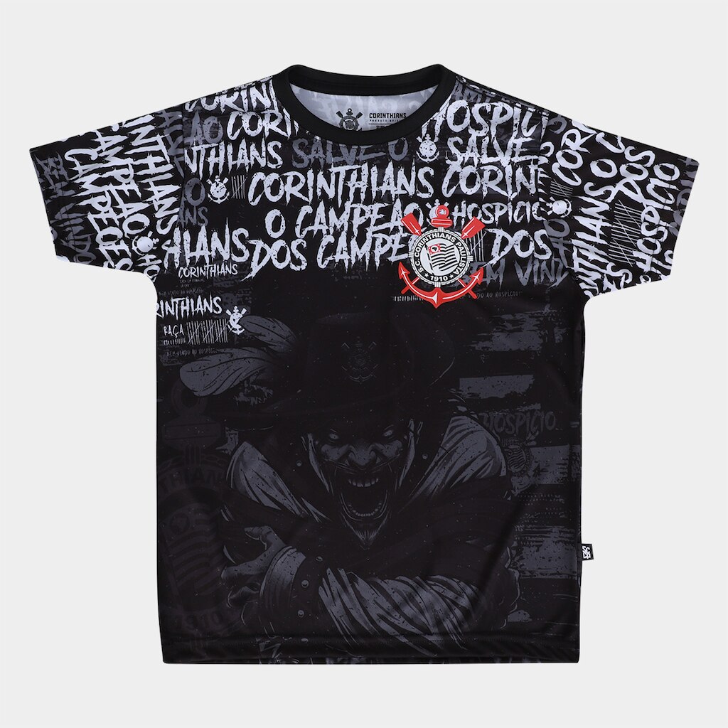 Camiseta Infantil Quebrada Corinthians