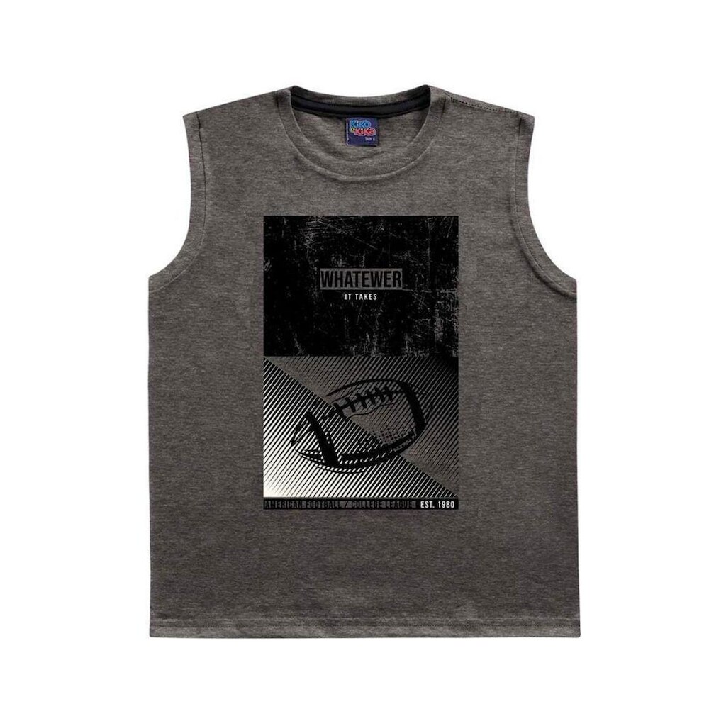 Camiseta infantil regata menino Kiko Ref 8634