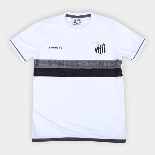 Camiseta Infantil Santos Approval - Branco Menor preço em Camiseta Infantil Santos Approval - Branco