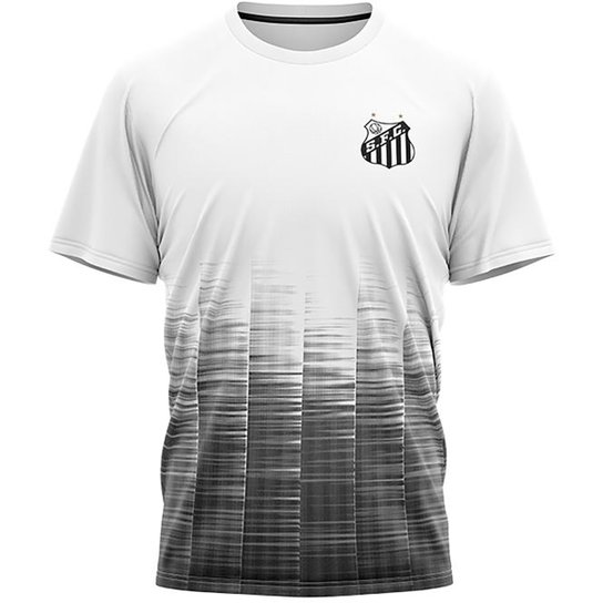 Camiseta Infantil Santos Stunning - Branco Menor preço em Camiseta Infantil Santos Stunning - Branco
