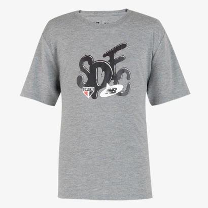 Camiseta Infantil São Paulo Slime New Balance - Unissex