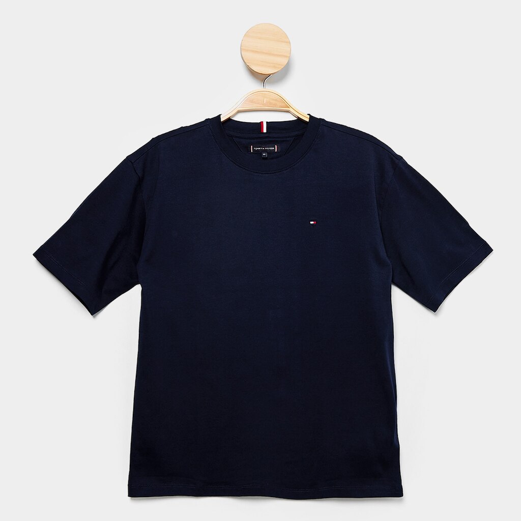 Camiseta Infantil Tommy Hilfiger Essential Archive Fit Menino