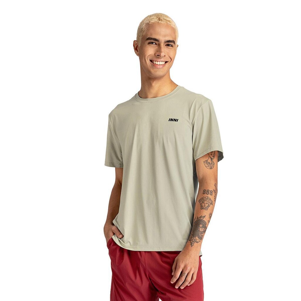 Camiseta Inni Game Cinza Claro