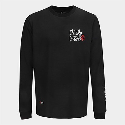 Camiseta Internacional 1909 Clube Do Povo Manga Longa Masculina - Masculino