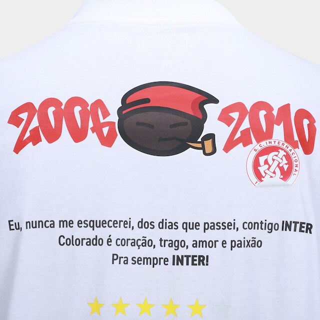 Camiseta Internacional 2006 - 2010 Masculina