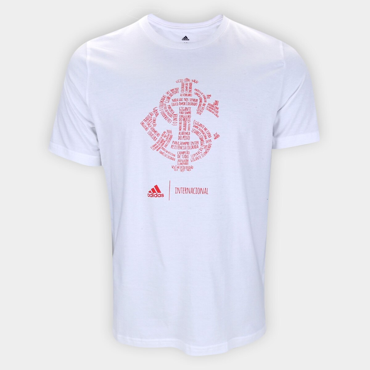 Camiseta Internacional Adidas Blank Masculina Menor preço em Camiseta Internacional Adidas Blank Masculina