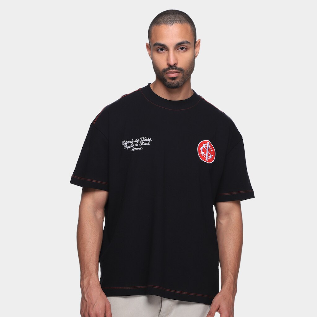 Camiseta Internacional Approve Huge Brasão