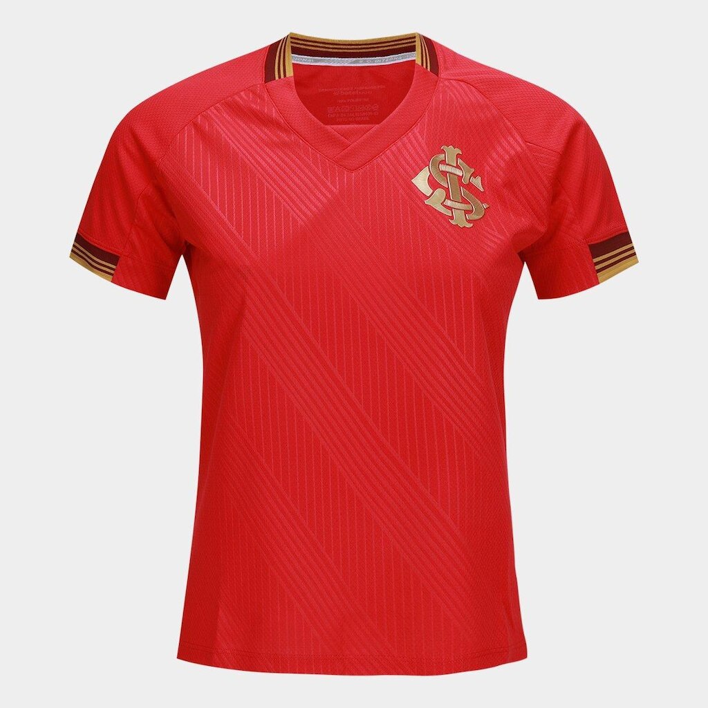 Camiseta Internacional Gold II Feminina