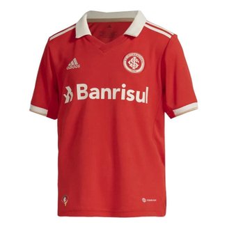 CAMISETA INTERNACIONAL I 22/23 HA8465 - VERMELHO/CREME 15/16A