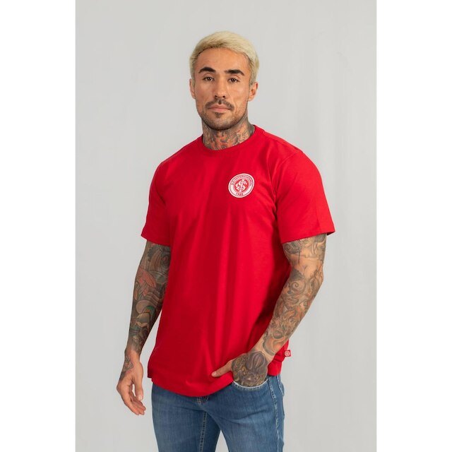 Camiseta Internacional Oficial Classic Algodão Masculina