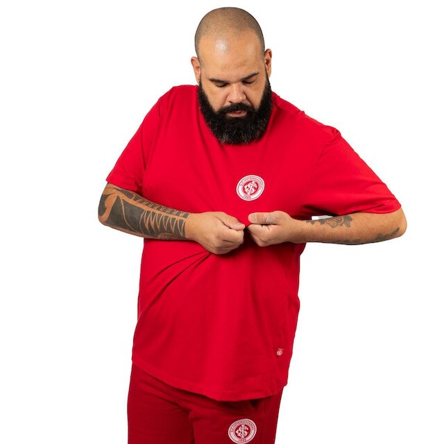 Camiseta Internacional Oficial Plus Size