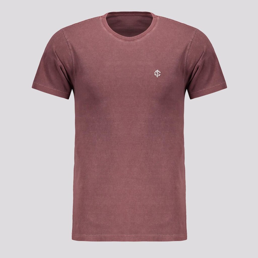 Camiseta Internacional Tinturada Vermelha