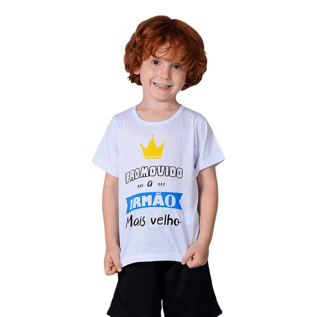 Camiseta Irmão Mais Velho - Destak
