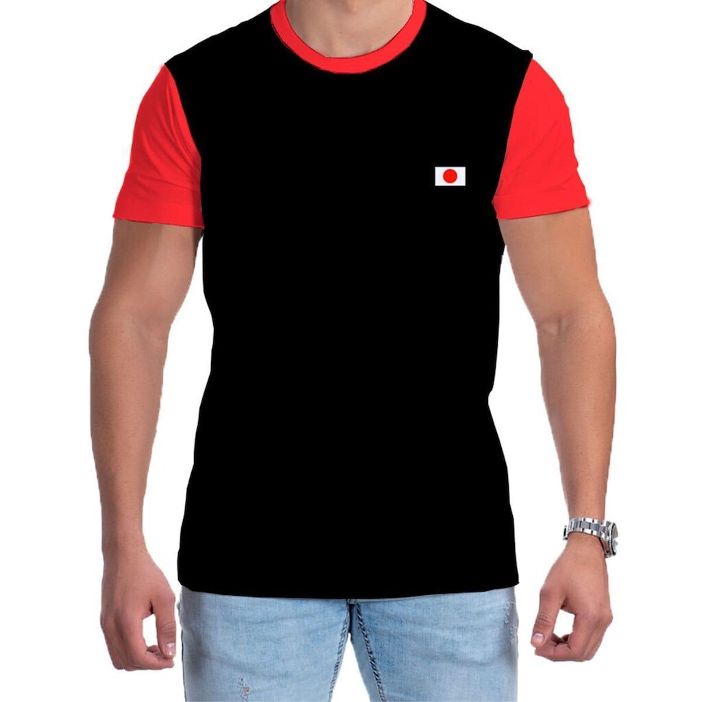 Camiseta Japão Masculina Copa Premium Camisa Japonesa 2022