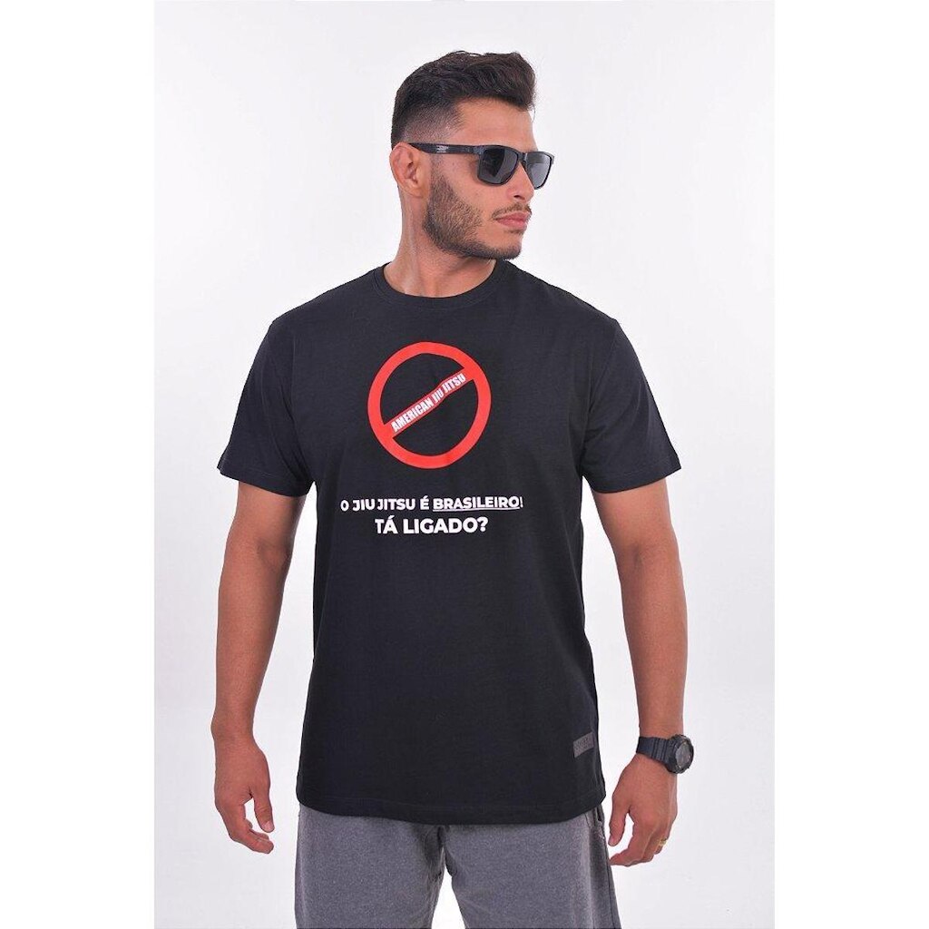 CAMISETA JIU-JITSU É BRASILEIRO ROUND