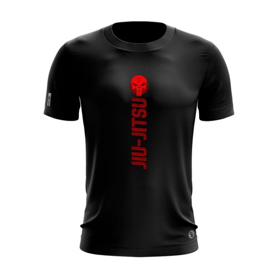 Camiseta Jiu Jitsu Shap Life Treino Detalhes Caveira - Preto Menor preço em Camiseta Jiu Jitsu Shap Life Treino Detalhes Caveira - Preto