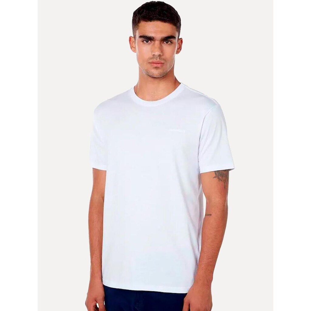 Camiseta John John Masculina Regular New Dirty Branca