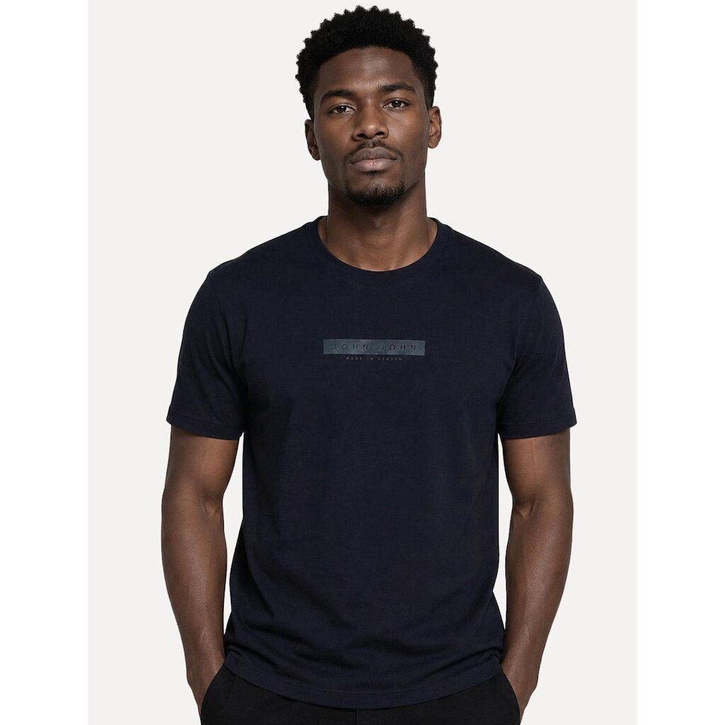 Camiseta John John Masculina Regular Technique Azul Marinho