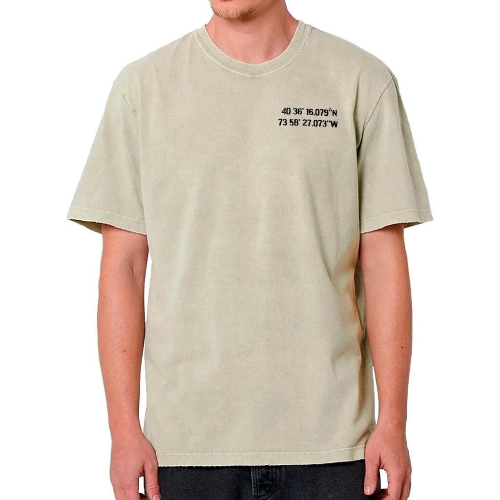Camiseta John John Masculina Relaxed Snake Bone Cinza Claro