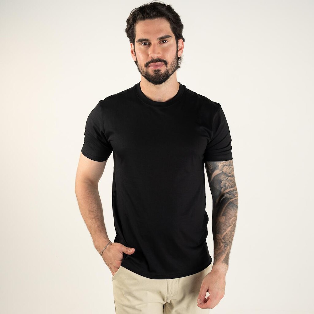 Camiseta John John Minimal Keys Preta