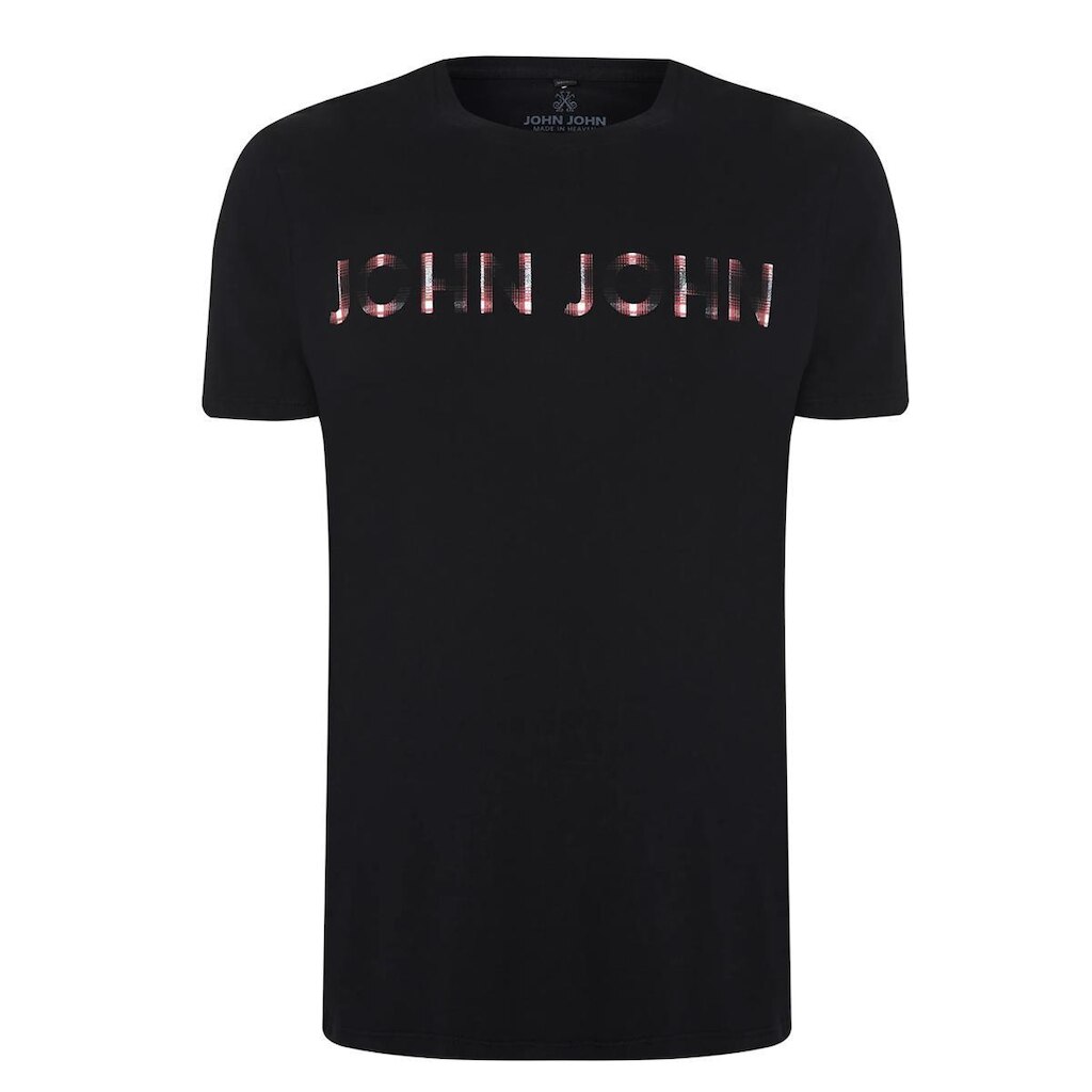 Camiseta John John Plaid Masculina