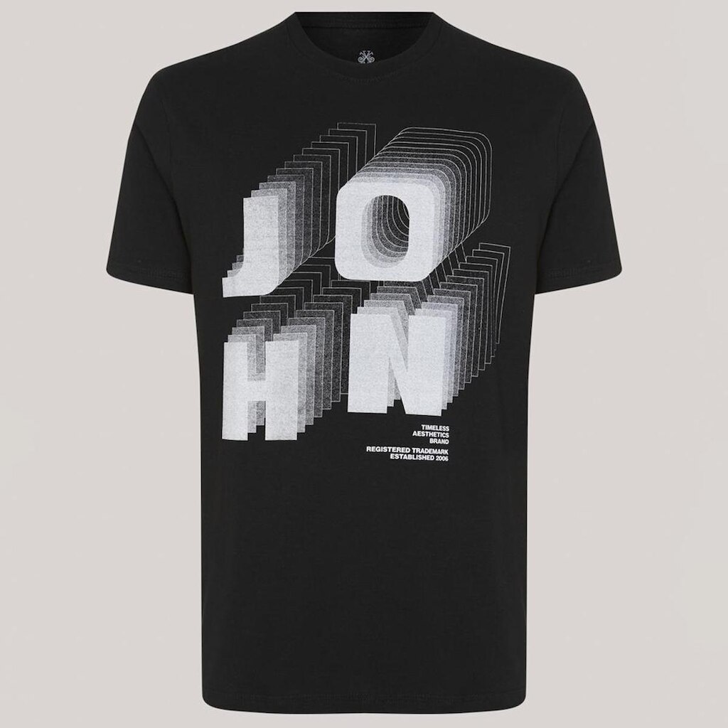 Camiseta John John Regular Distortion Masculino