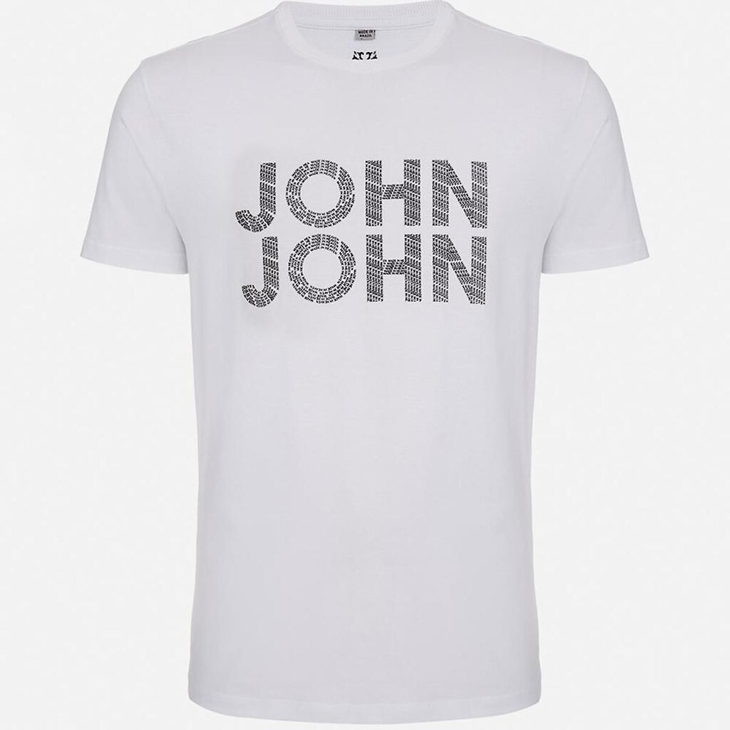 Camiseta John John Regular Letter Masculino