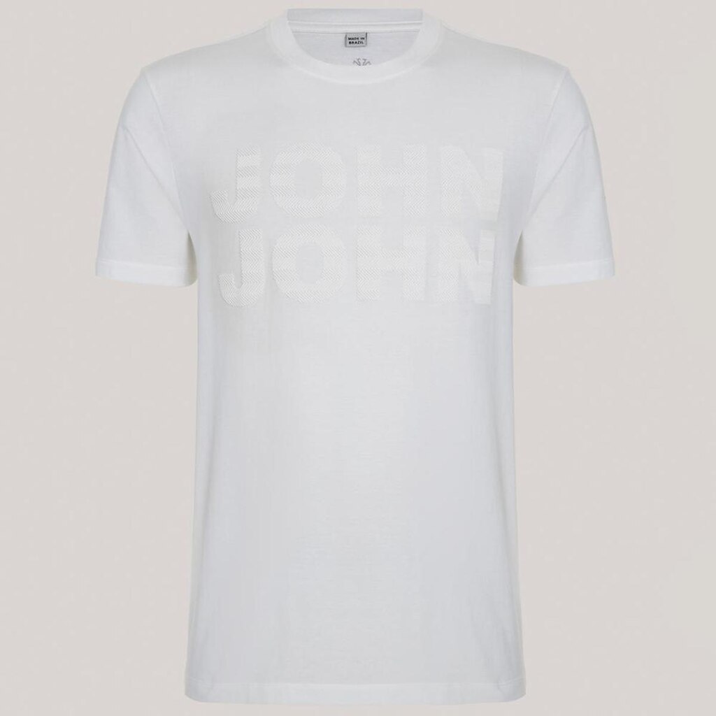 Camiseta John John Regular Zigzag Masculino