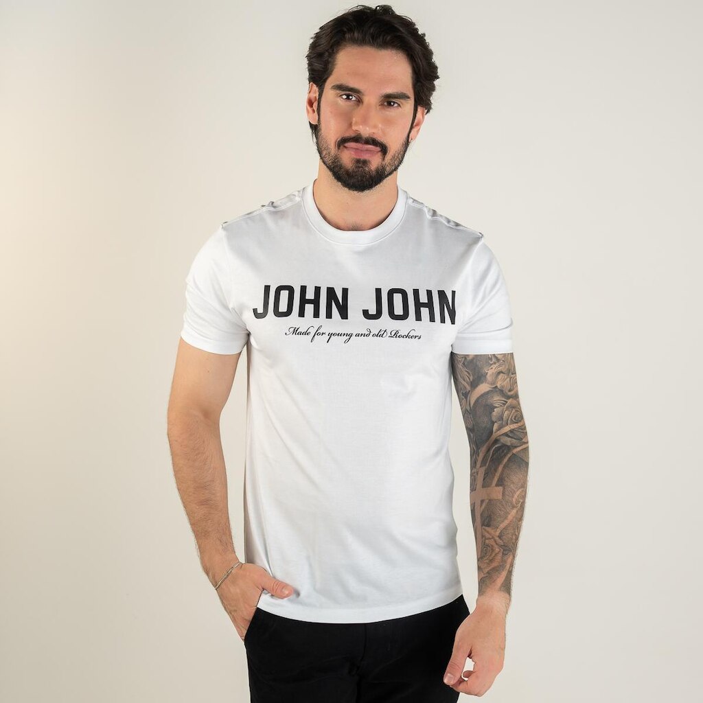 Camiseta John John Rockers Branca